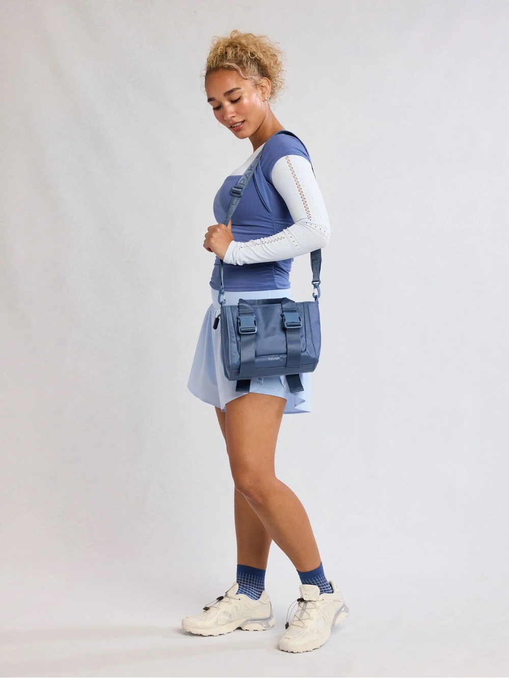 Calpak Fit Crossbody Gym Bag
in Indigo